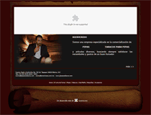 Tablet Screenshot of pipasytabacos.com